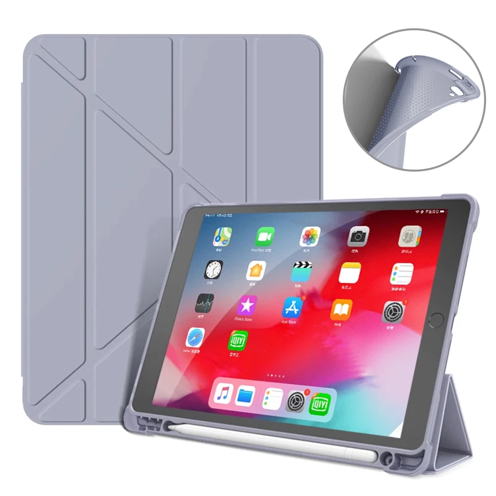 Capa Inteligente com Suporte para Lápis Ipad Pro Ipad Pro 11 12 Ipad Air 10.2 10ª Geração 2023