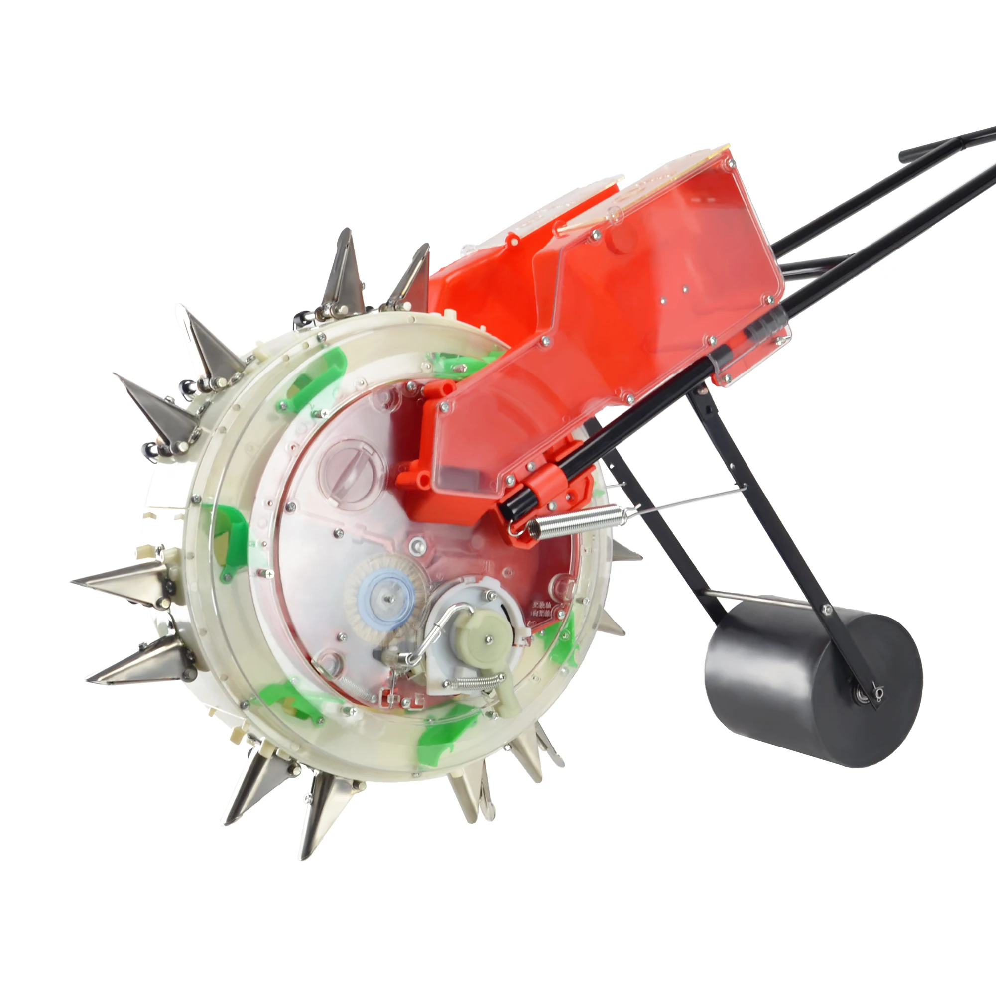 

Manual Seeder Machine Garlic Maize Planter Planting Machine Corn Garlic Seeders Seed Planter with Fertilizer box