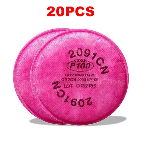 Lots of Painting Spray Industry 2091/2097 Particulate filter P100 for 3m 6800 7502 6200 Series Respirator Dust Mask - Image 7