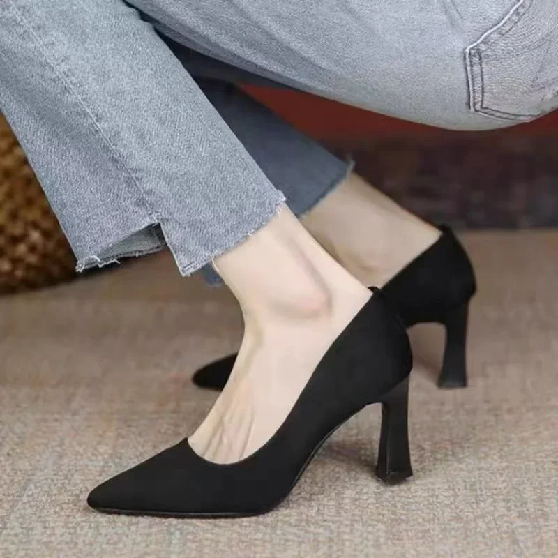 Women Sandals High Heels Shoes Retro Pointed Toe Sexy Pumps high heels sandals womens sandals women high heels women pumps women shoes high heel pumps for Summer Wedding