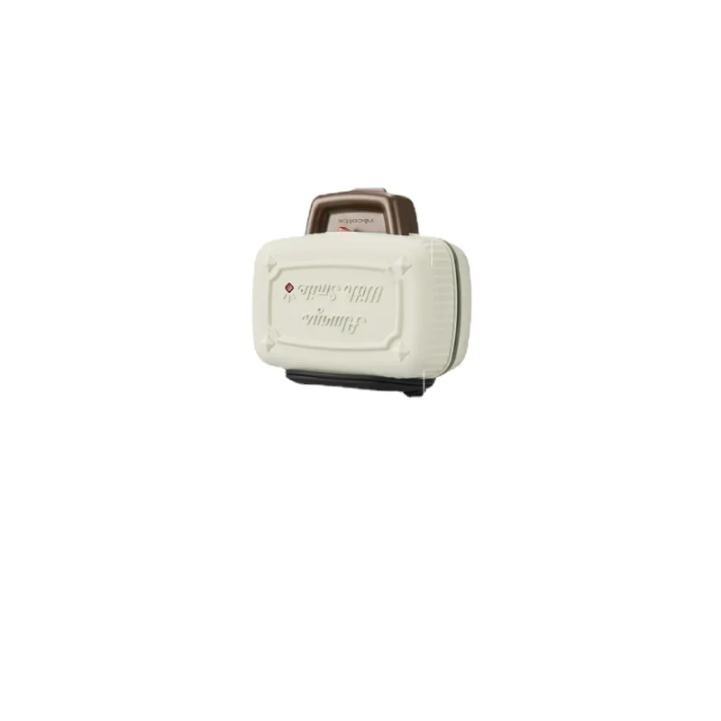 Japanese Retro Small Bag Style Breakfast Machine Home Antihot Handle Small Sandwich Machine Mini Allmetal Baking Tray Toaster 6