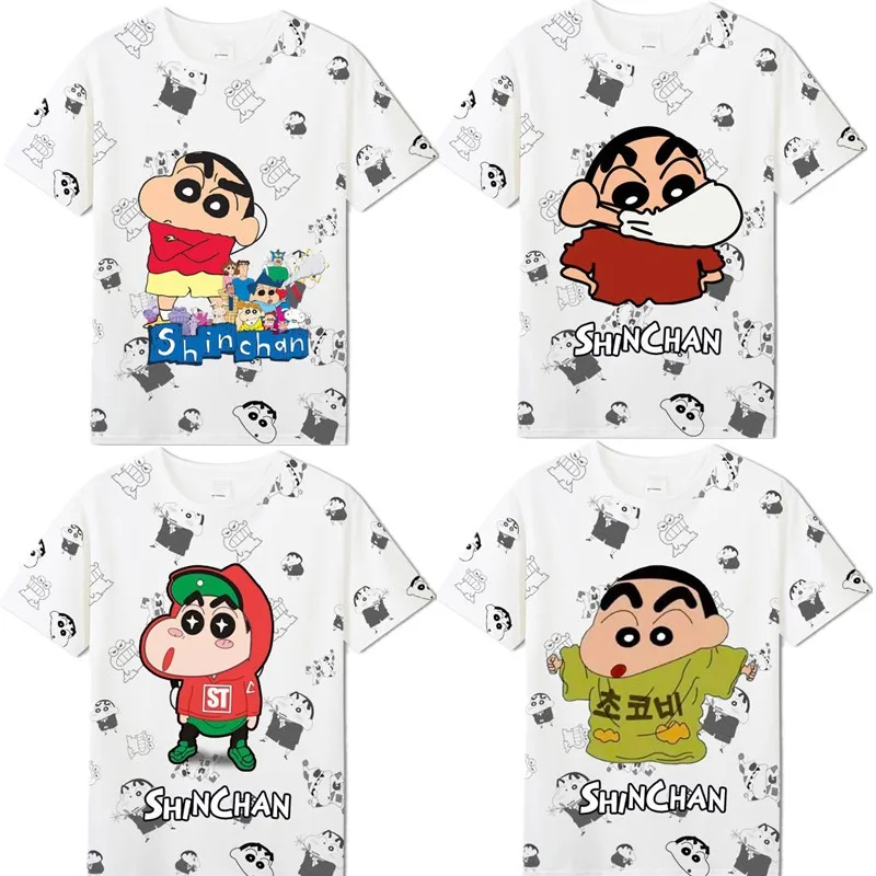 

Футболка с круглым вырезом и коротким рукавом для мужчин и женщин, топы с 3d-цифровым принтом в японском стиле аниме, уличная одежда для пар