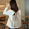 Ladies Backpack Square Vertical Bag Women's Three Wide Shoulder Strap Knapsack Bag Soft Handle Single Printed Shoulder Bag 4