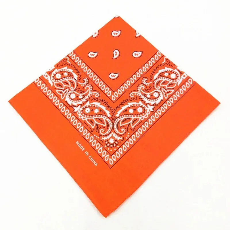 1/2/3/5PCs Unisex men women bandana hairband cowboy mens biker sports headwear wrist hairwrap single head wrap scarf