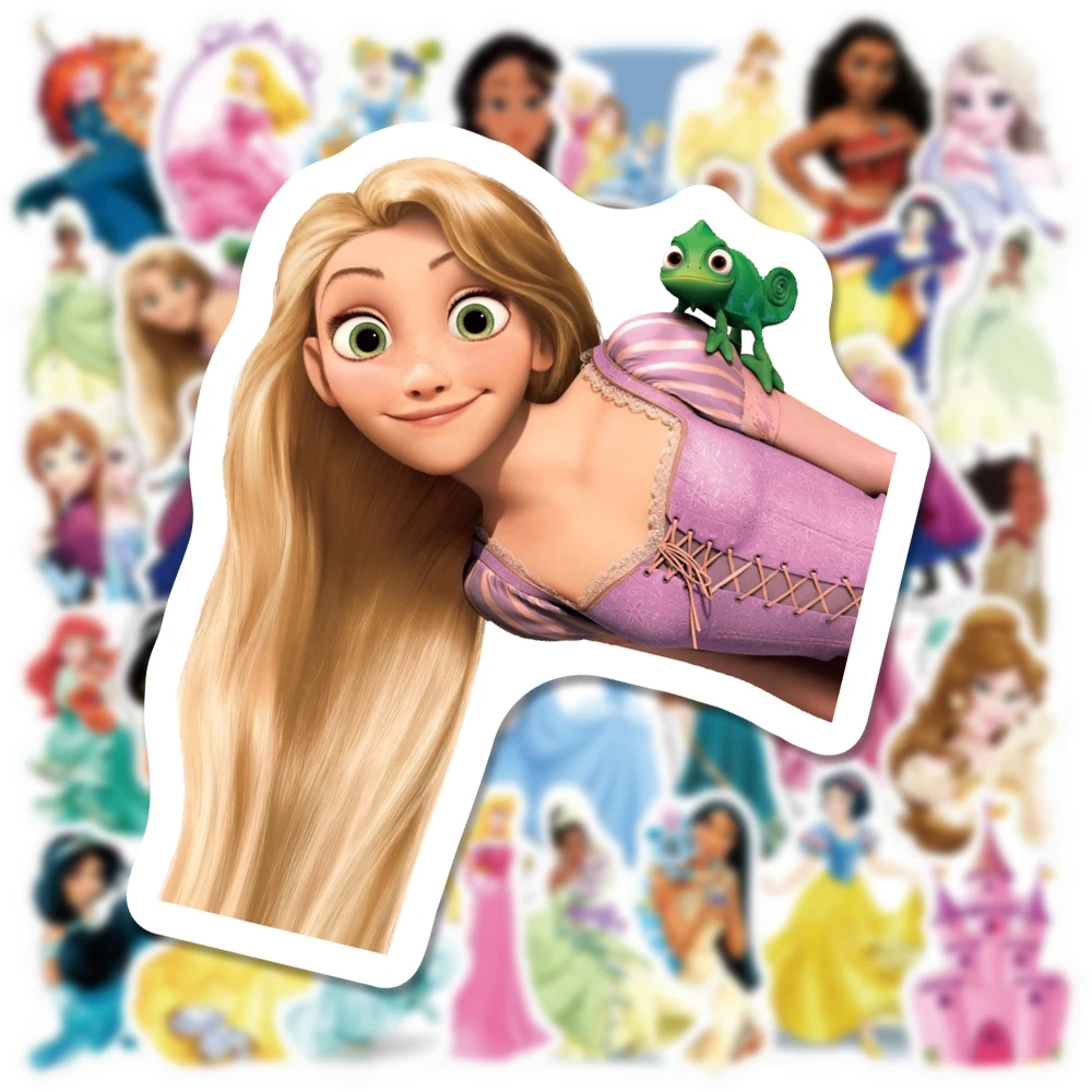 103050PcsDisneyPrincessStickersFrozenStoryArielBelleRapunzel