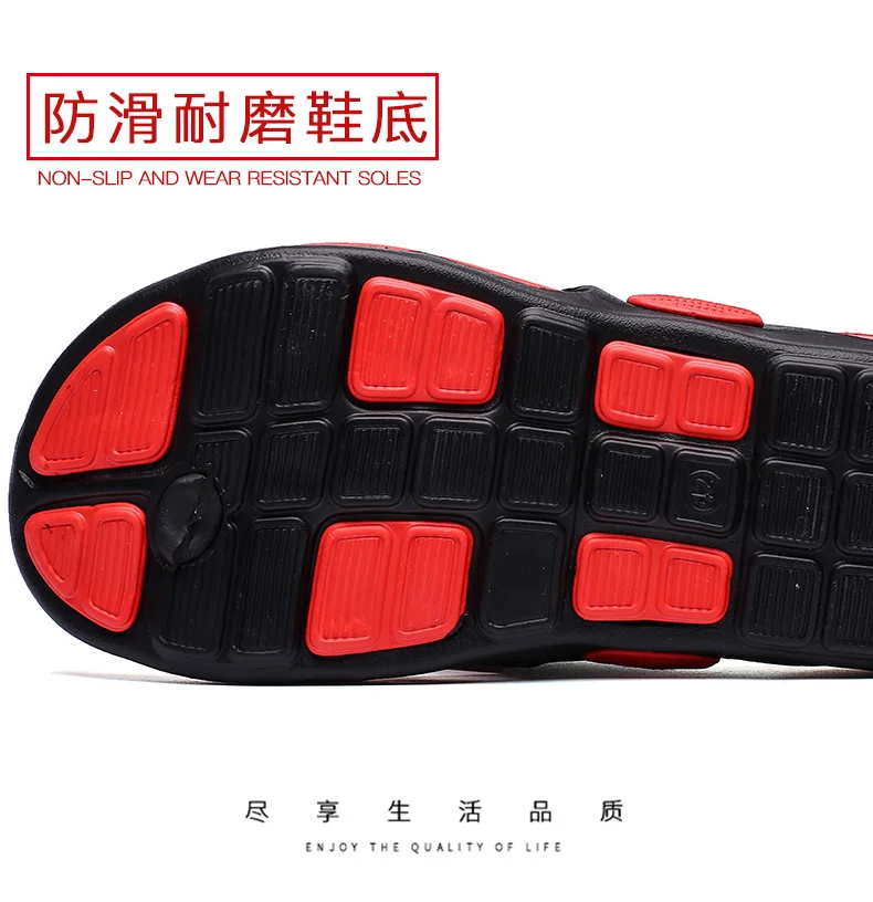 Men's Comfortable Slip-On Slippers Soft Breathable Home Wearable Slippers Anti-Slip EVA Material for Casual Wear
