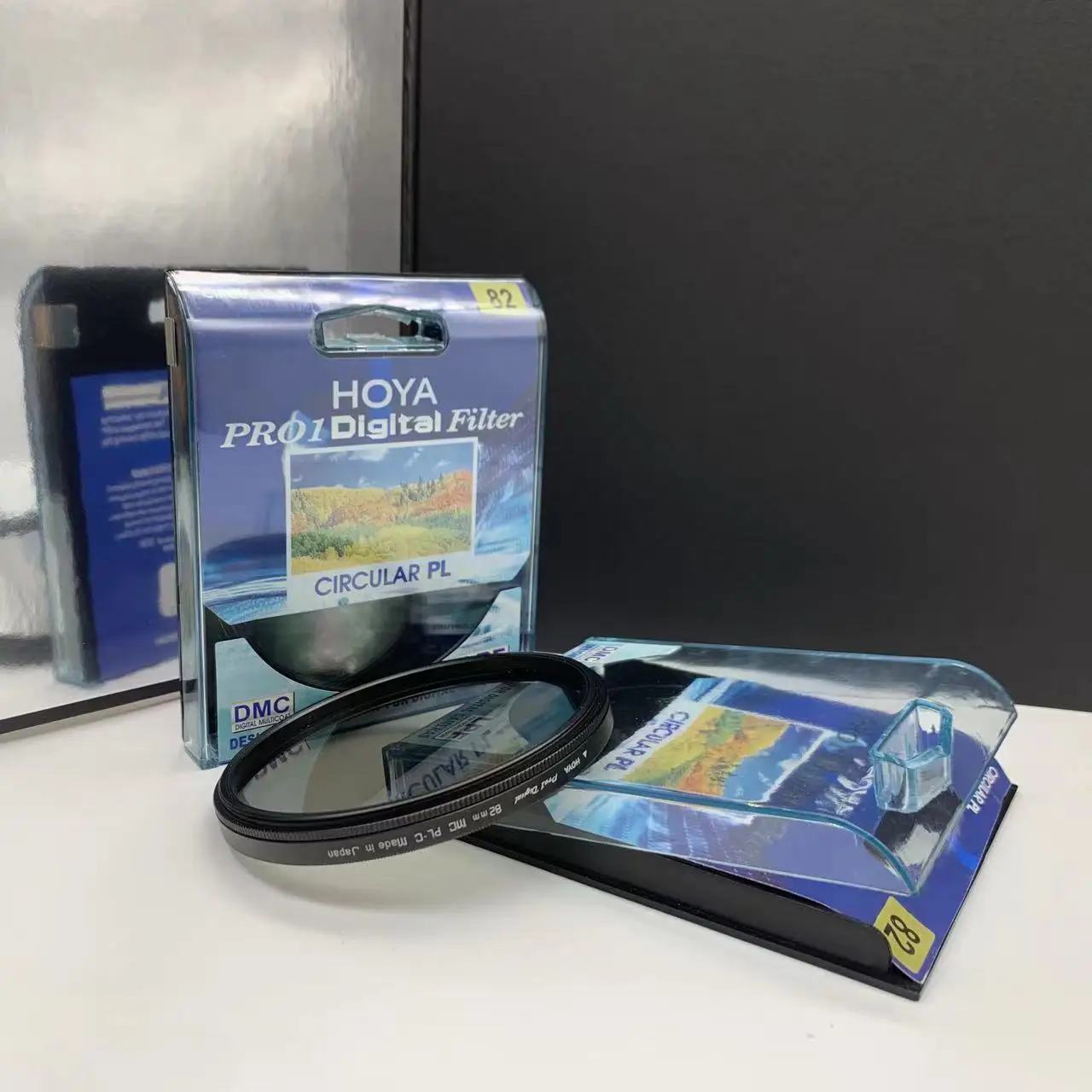 HoyaCplFilterLensPolarized4682MmAntiGlareHoodLenses