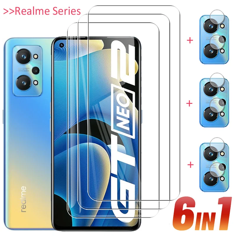 Realmi Gt Neo 2 5G Vetro Temperato Per Pellicola Realme Gt 2 Pro Protettivo Frontale Realme Gt Neo 3 Pellicola Per Fotocamera Realme Gt Neo 2 Cristal 