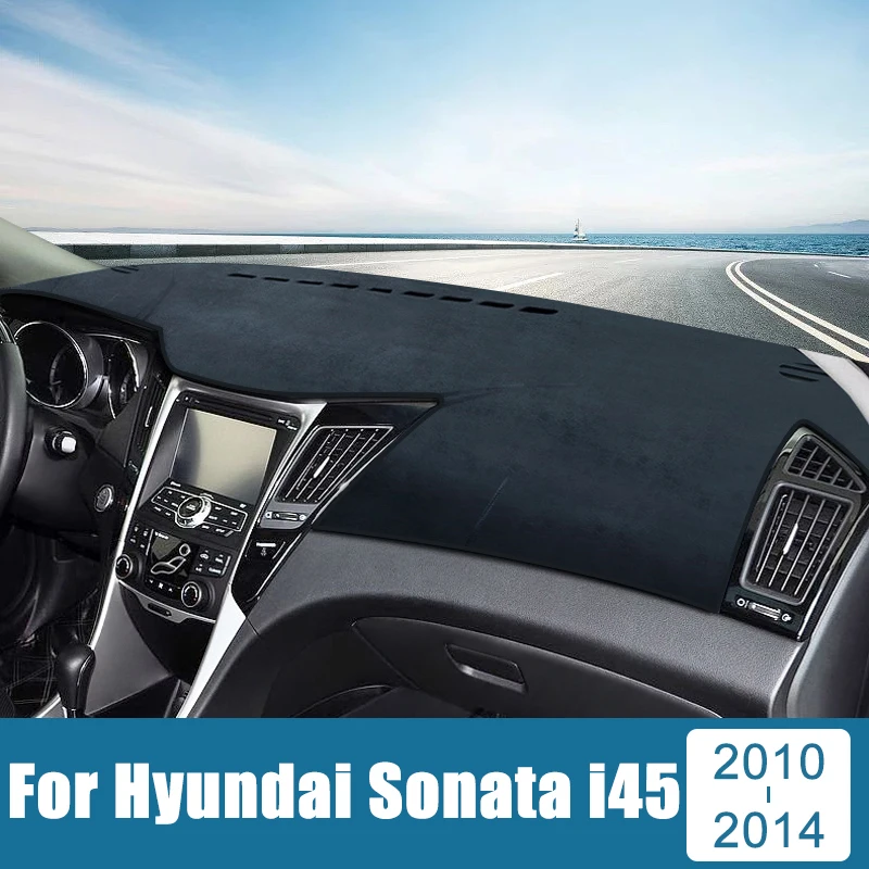 

Car Accessories For Hyundai Sonata i45 2010 2011 2012 2013 2014 Dashboard Cover Avoid Light Pad Sun Shade Mat Anti-UV Carpets