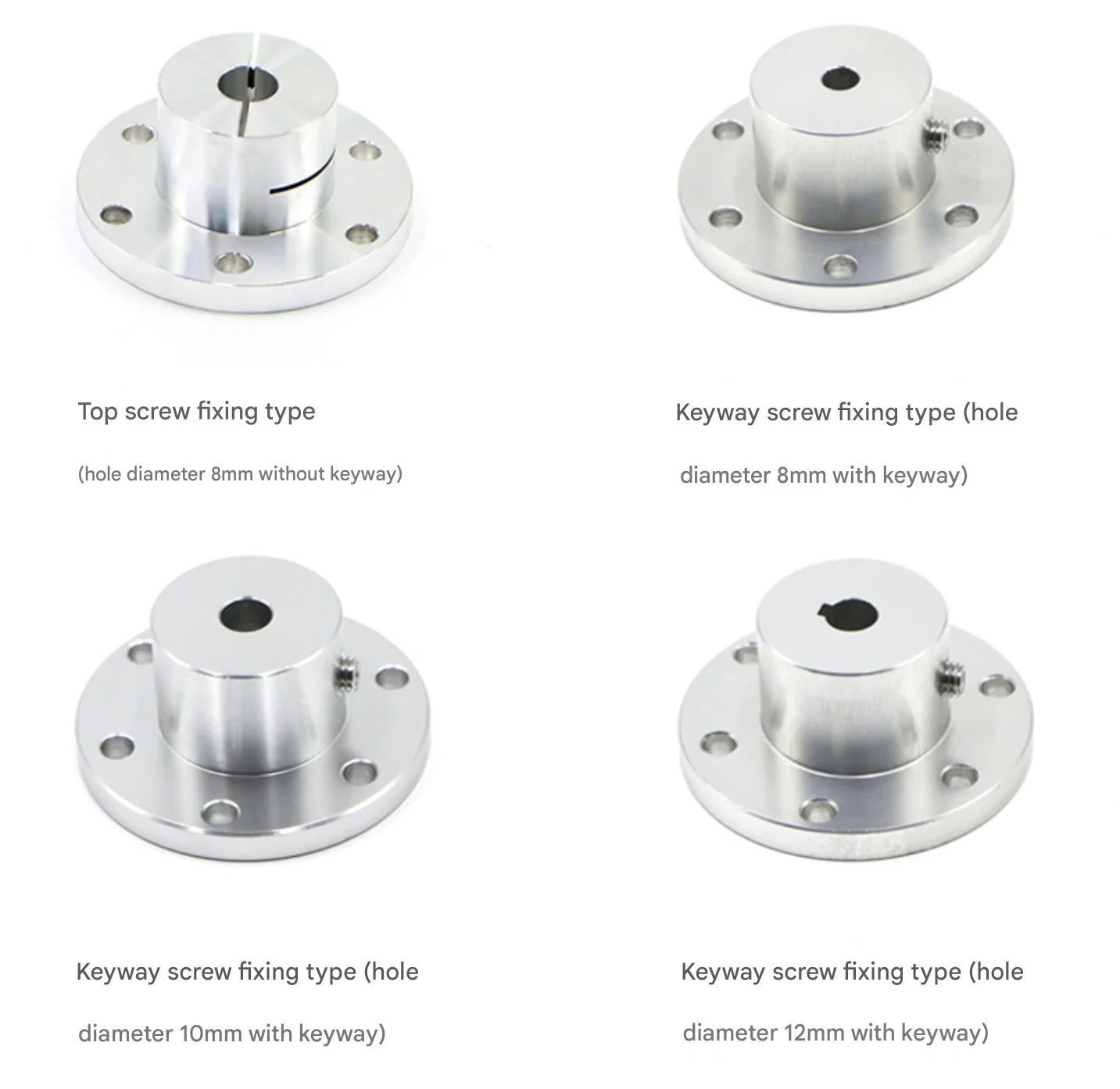 WHEELTEC High-Torque Flange Coupling, High-Precision CNC Machining