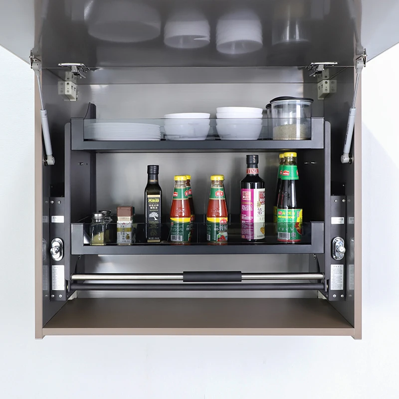 Kitchen Cabinet Lift System Electric Lift Kitchen Elevator Basket Pull Out Drawers For