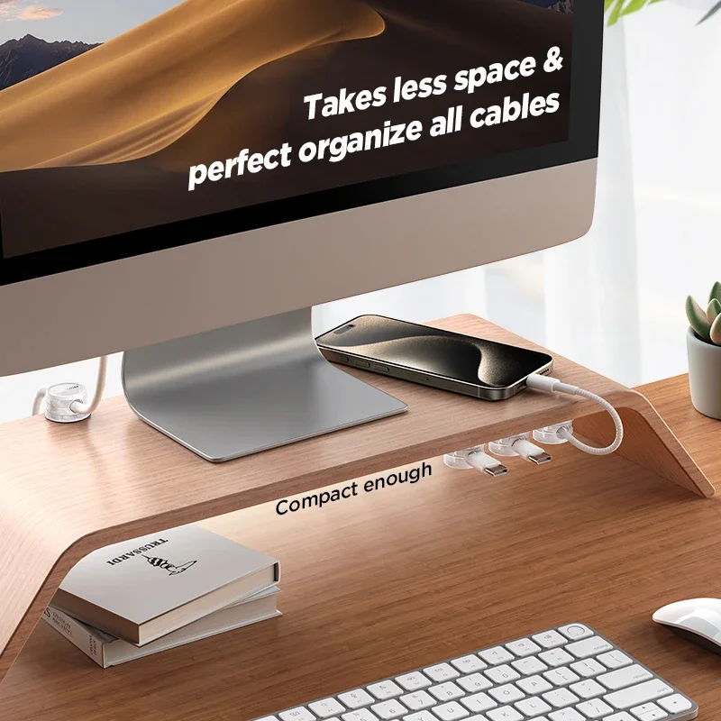 Magnetic Cable Organizer Cord Management Adhesive Cable Clips Wire Holder Keeper Under Desk Cord Hider 9PCS cable organizer cable management bracket