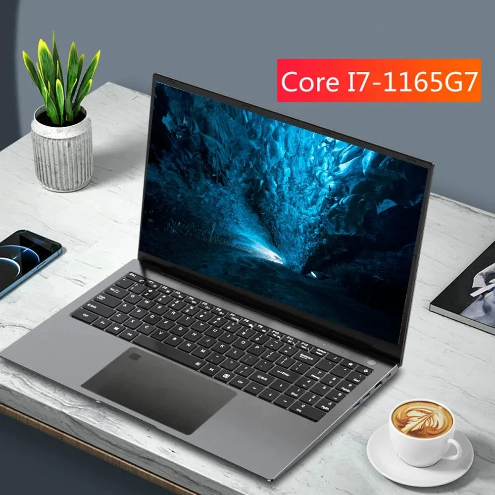 15.6 Inch Gaming Laptop Intel i7 1260P NVIDIA MX550 2G i9 10880H IPS Fingerprint Office Ultrabook Slim Notebook Windows 11 WiFi 3