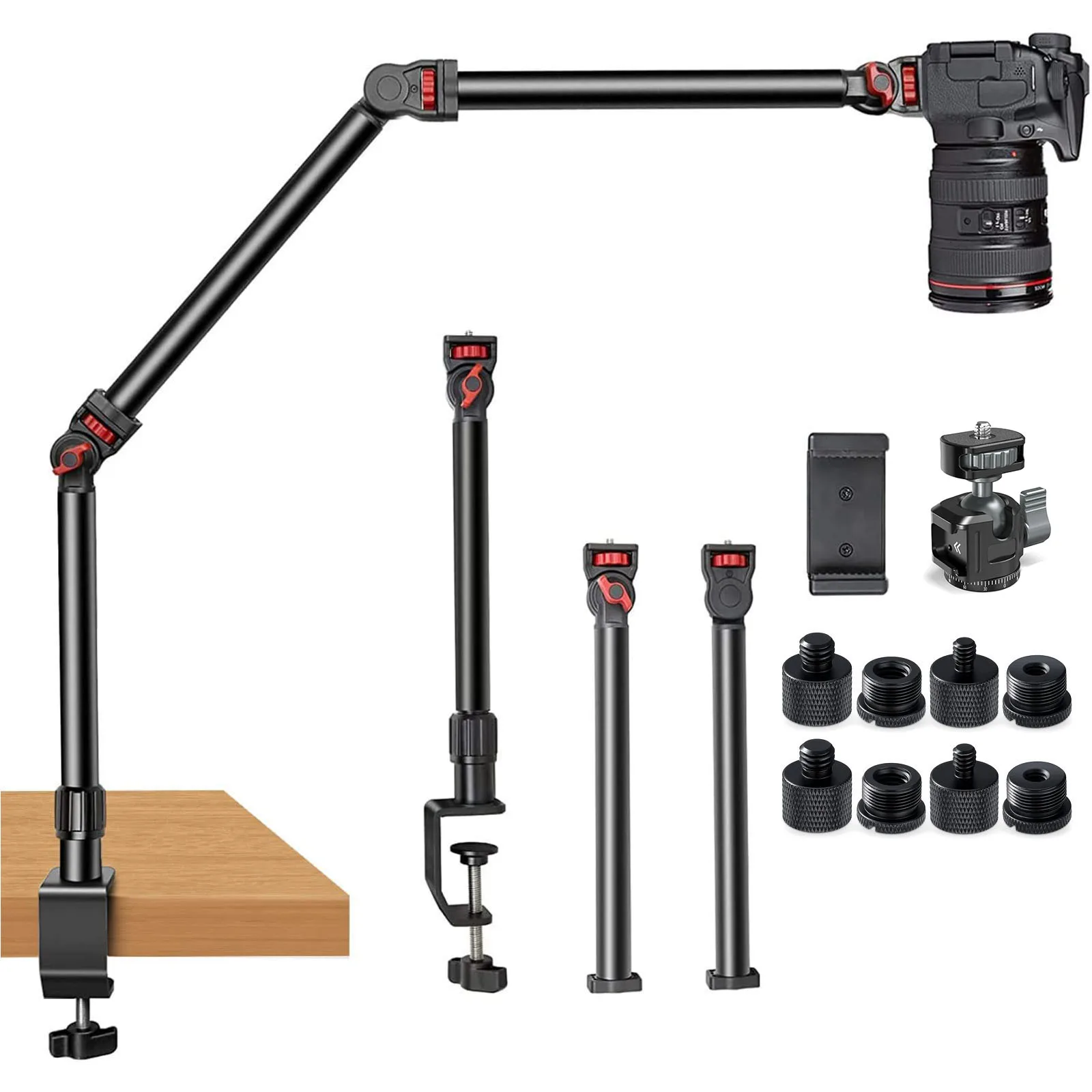 Magic Arm Articulating Arm Camera Mount Ulanzi ZJ04 Overhead Magic