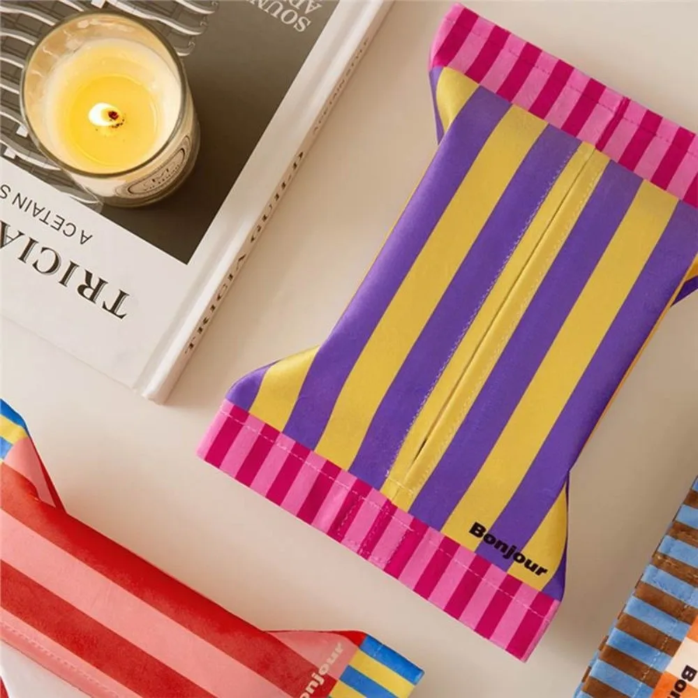Hohe Qualität Luxus Tissue Box Tragbare Praktische Toilettenpapier Halter Mehrzweck Serviette Lagerung Tasche Haushalt – Detail 5