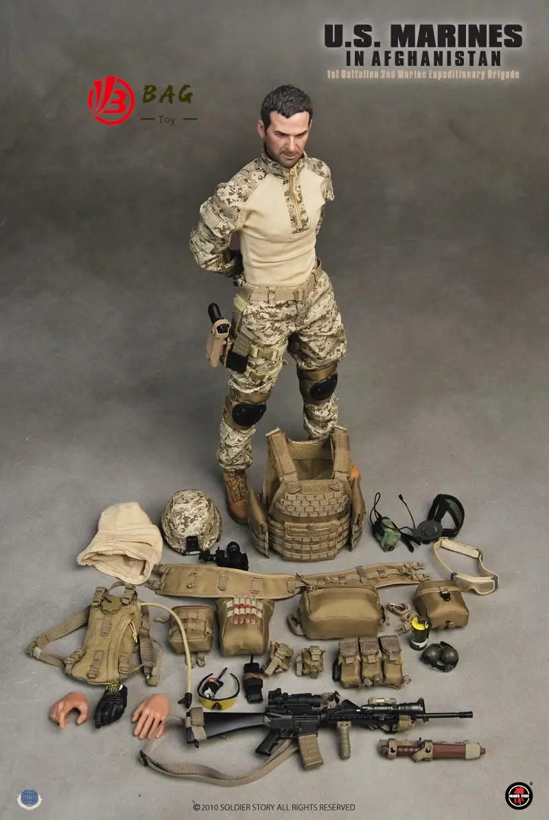 1/6 Action Figures Model Soldier Story SS048 USMC in