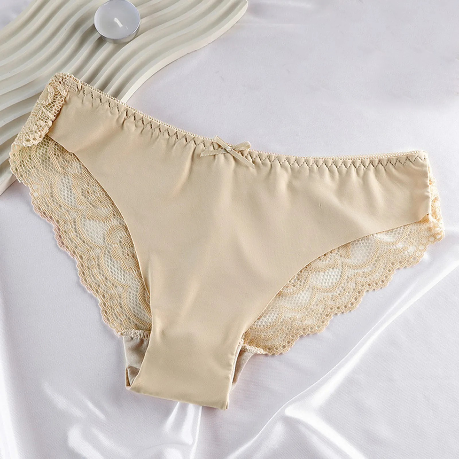 Sexy Lace Panteis Low Rise Mesh Transparent Briefs Perspective ...