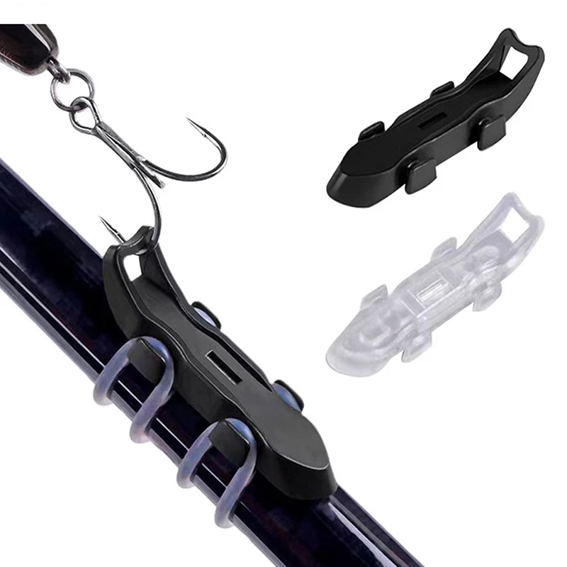 The magnetic function of this hooker ensures quick Rings Rod Pole Lure Bait Holder Fixed Lure Safety Keeping Fishing Hook Holder