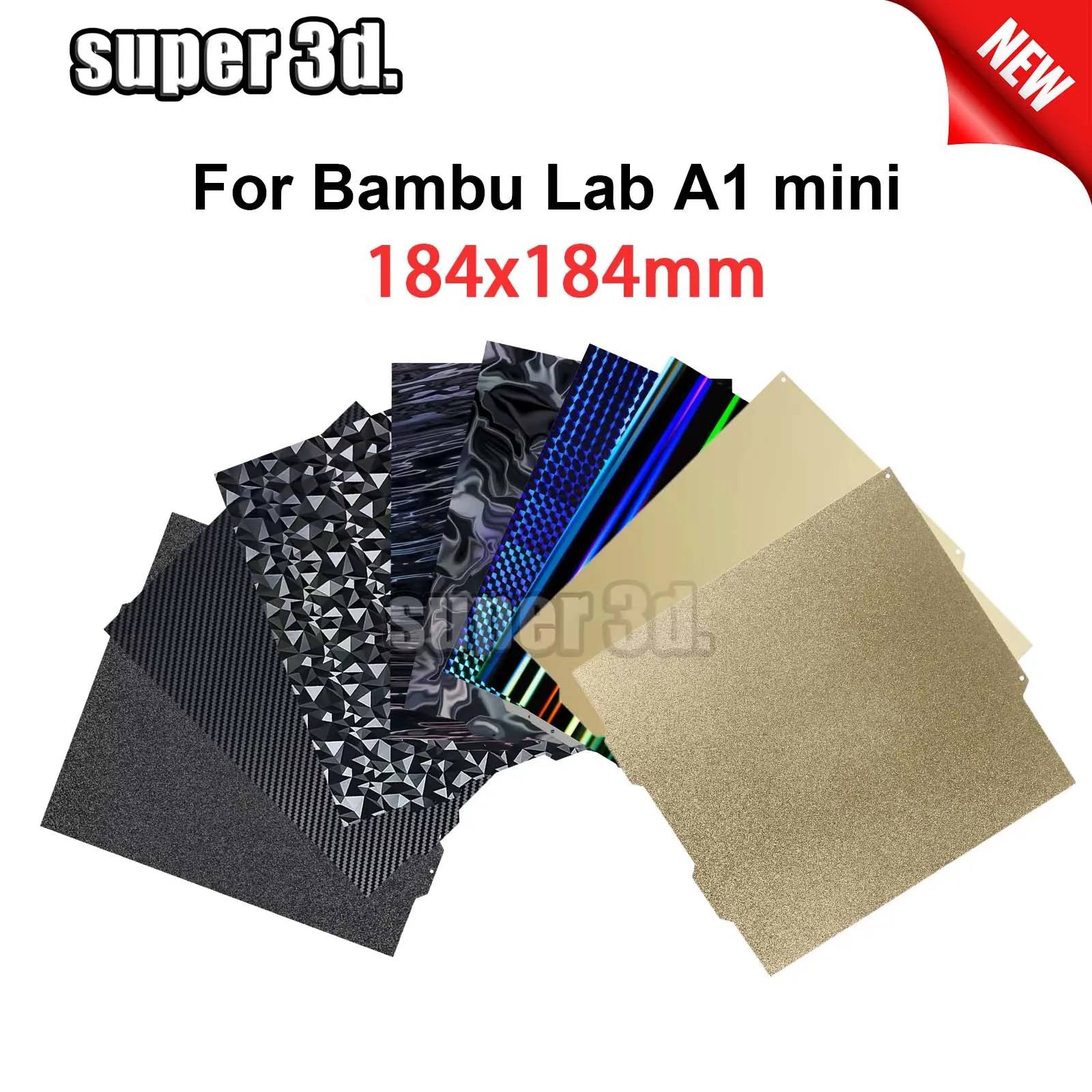 Compact Build Plate: High-Quality, Dual-Texture Steel Sheet