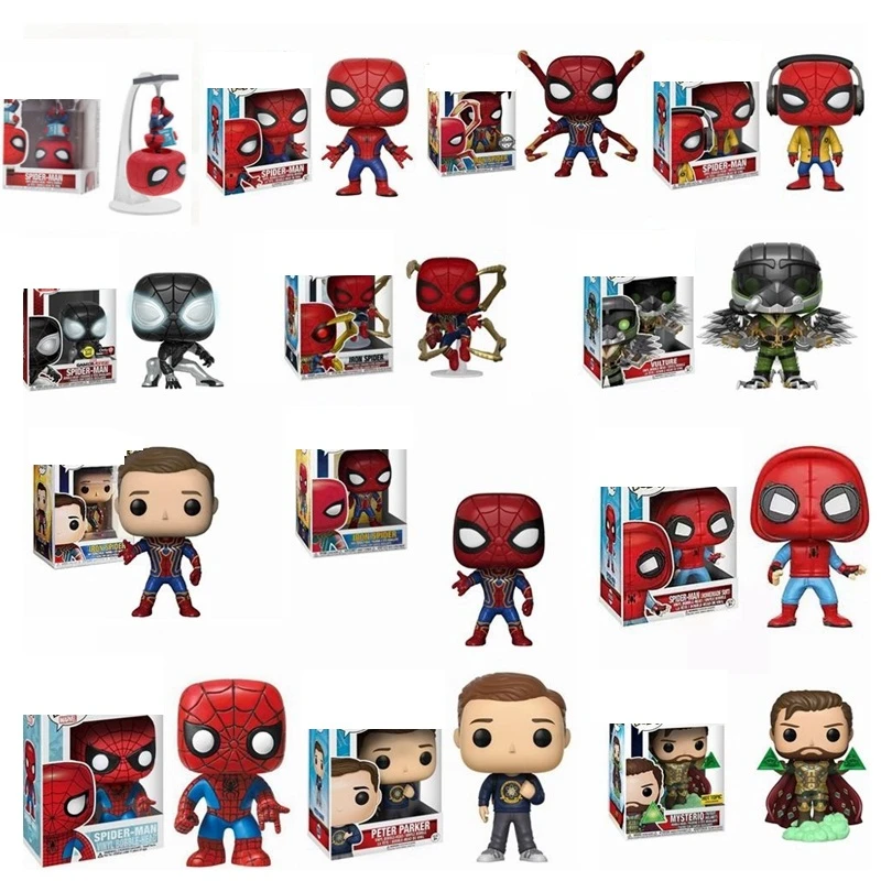 Funko Pop Spider Man: Tokoh Aksi PVC 