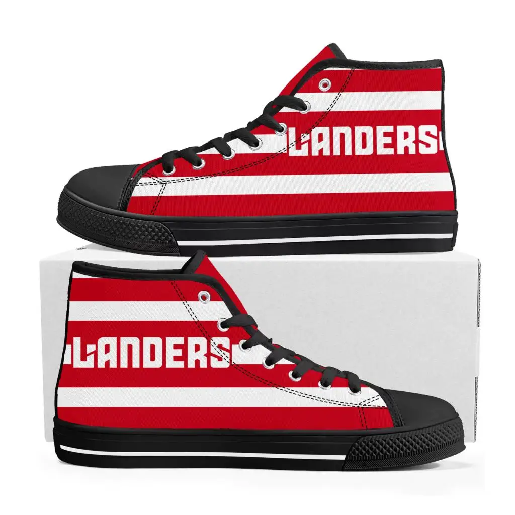 

랜더스 Landers baseball High Top Sneakers Mens Womens Teenager Canvas High Quality Sneaker Casual Custom Made Shoes Customize DIY