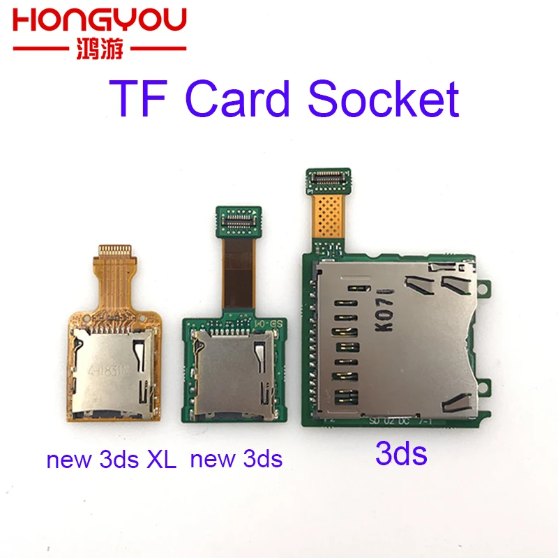 ジャック    3DS SD Card Socket for Nintendo 3DS New 3DS for New 3DSXL 3DSLL