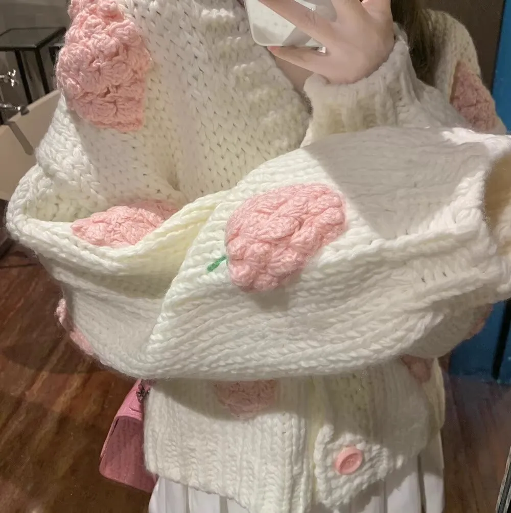 Knitted Cardigan Image 3