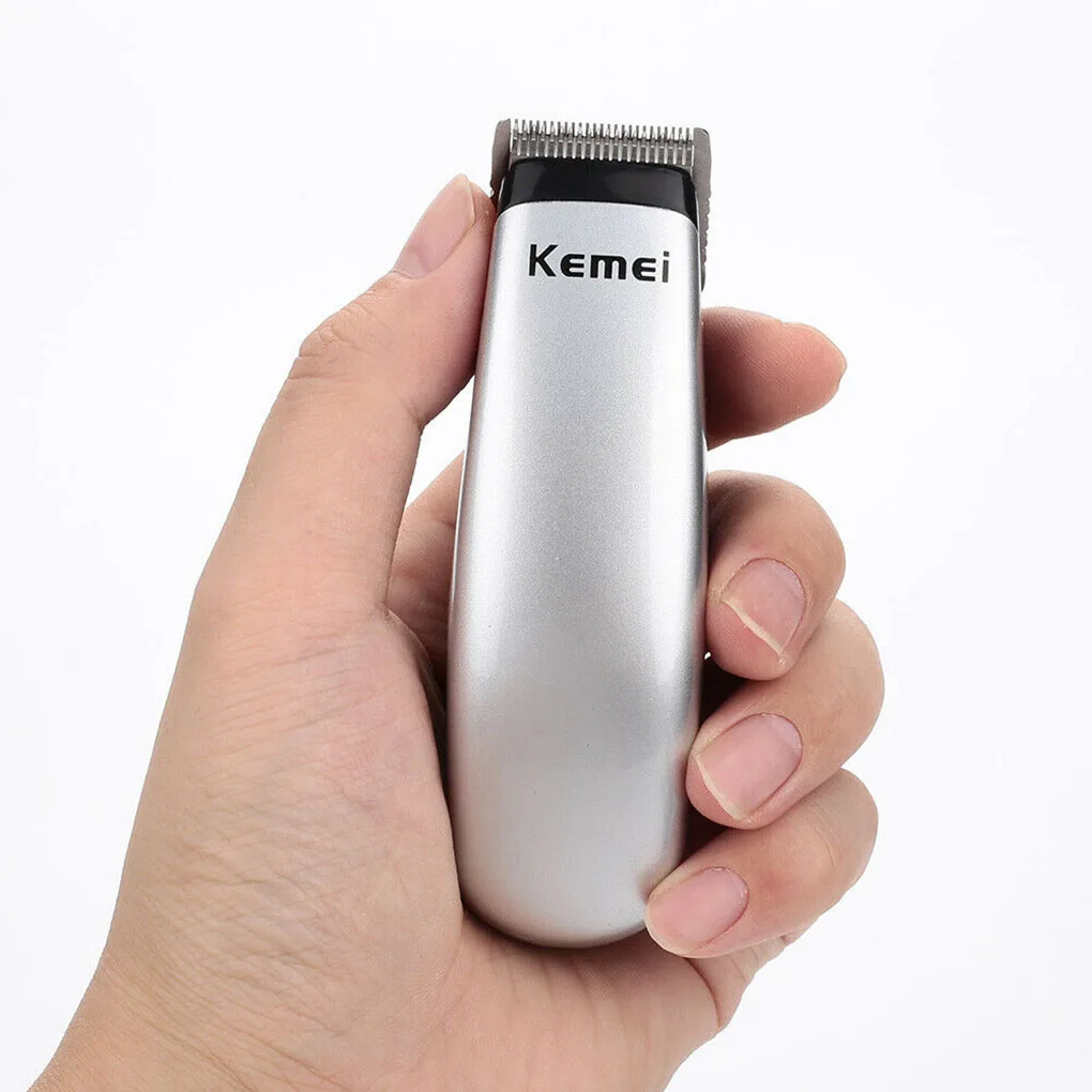 Km666 Mini Cordless Hair Clipper Home Barber Shop Portable Battery