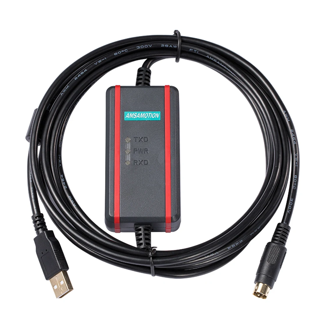 Fatek FBS FB1Z B1 B1Z FBE MU MA MC 시리즈용 USB-FBS-232P0-9F 어댑터, PLC 프로그래밍 케이블, USB-RS232 데이터 다운로드 라인