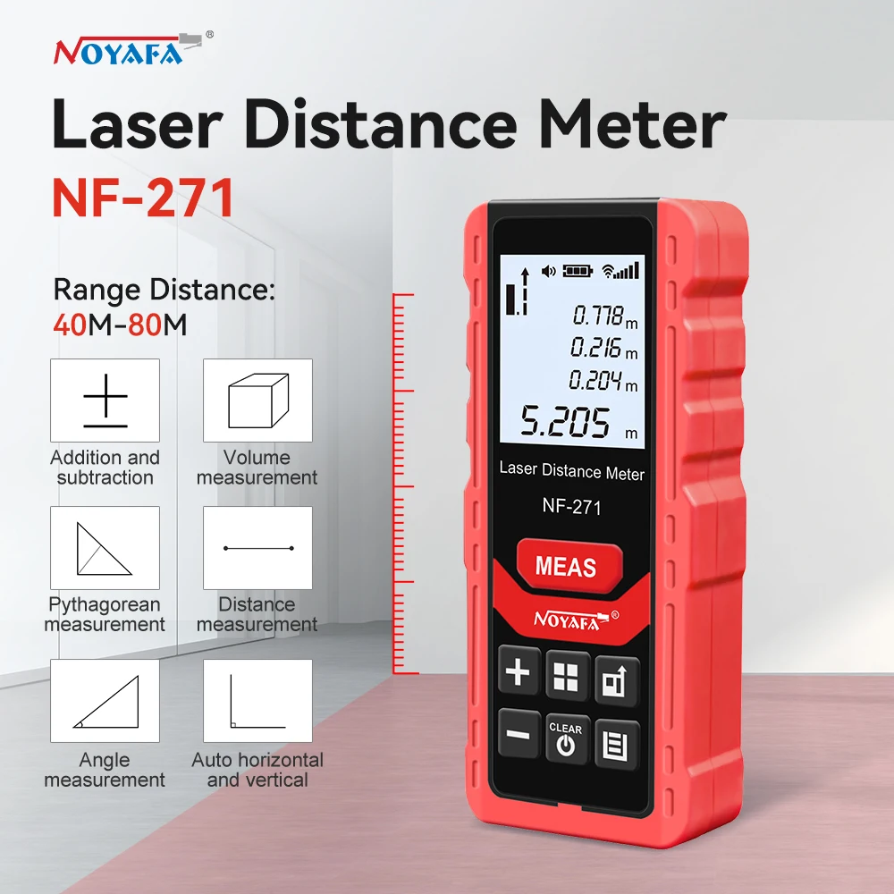 NoyafaNf271LaserDistanceMeter4080MElectronicRouletteDigital