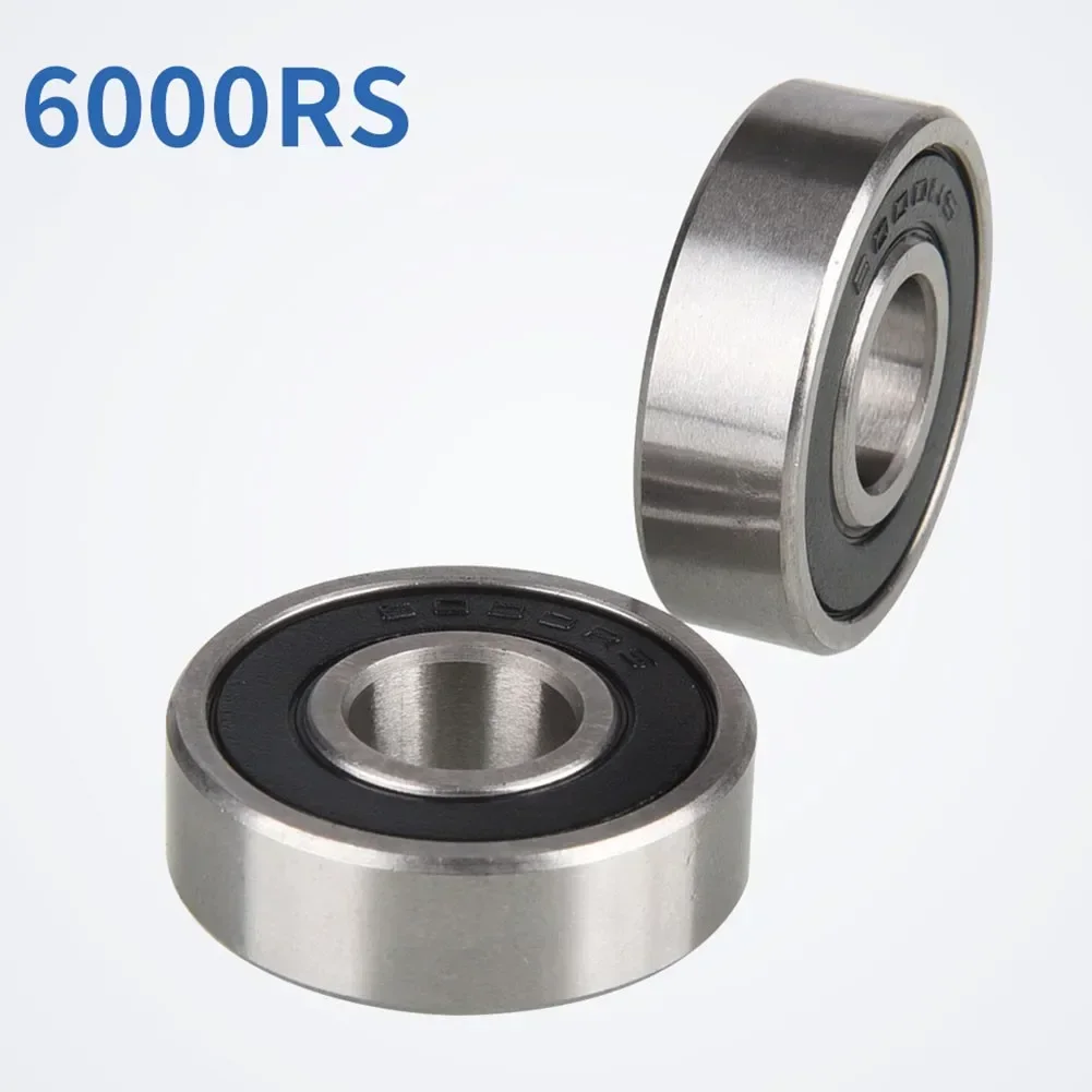 2/4pcs Bike Full Set Wheel Hub Bearings 6000ZZ 6000-2RS 47cc 49cc Front Rear Steel Bearing Bicycle Repair Cycling Accessories