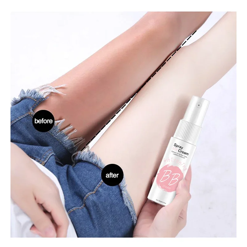 Whitening Moisturizing Base Spray Waterproof BB Cream Concealer Brighten Face Beauty Skin Care Foundation Makeup Korean Cosmetic 5