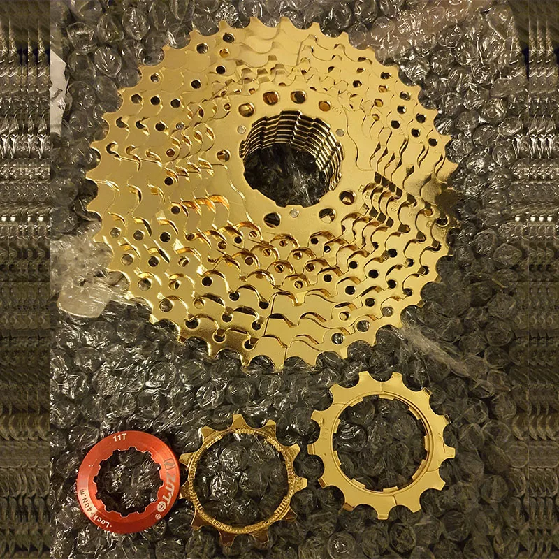 ZTTOMTBMountainBikeCassette891011SpeedGoldFlywheelFolding