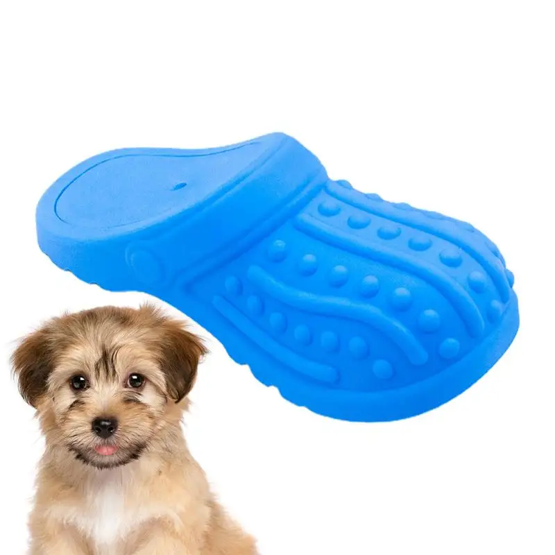 Scarpa Cane Giocattolo Da Masticare Silicone Fetch Toys Squeaky Soft Dog Fetch Toy Dentizione Giocattolo Per Cani Giocattoli Naturali Per Cuccioli Di 