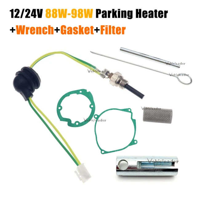 Car Heater Burner 12v/24v Glow Plug Motor Gaskets Strainers For 2