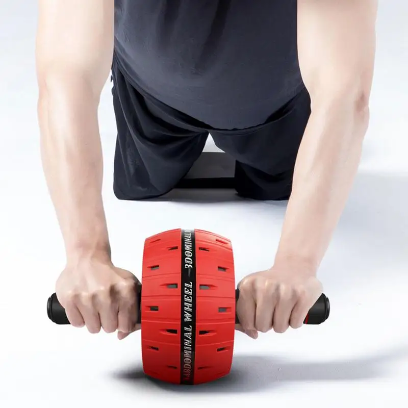 Abdominal Wheel Home Gym Roller AB Roller Gymnastic Wheel Fitness Abdominal Training Sports Equipment Supplies for Body Shaping abdominal wheel abdominal fitness instrument abdominal workout aids
