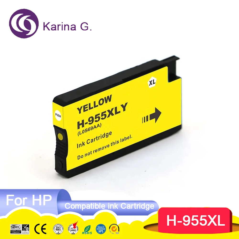 Compatible Ink Cartridge For 955 959 XL 955XL 959XL For OfficeJet Pro 7720/7730/