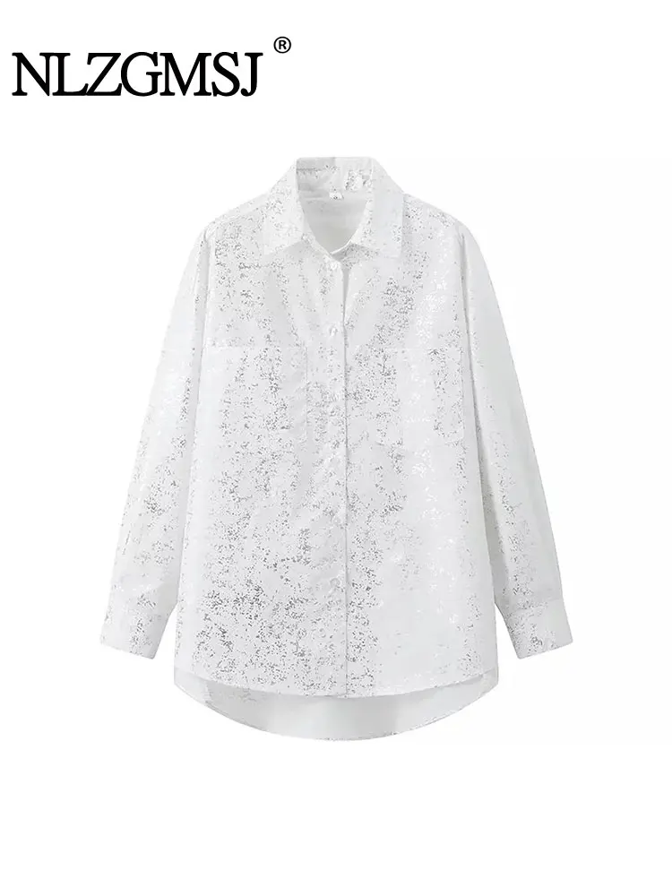 قميص ابيض بو لمعه 1