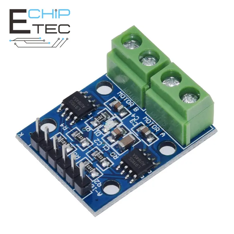 

Free shipping 1pcs L9110S H-bridge Dual DC Stepper Motor Driver Controller Board