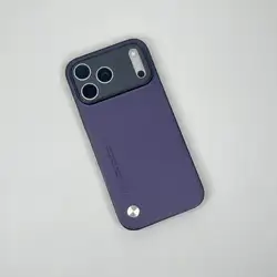 For Honor 600 Pro Case - Stylish PU Leather Silicone Phone Cover, Shockproof & Dustproof Bumper (PURPLE)