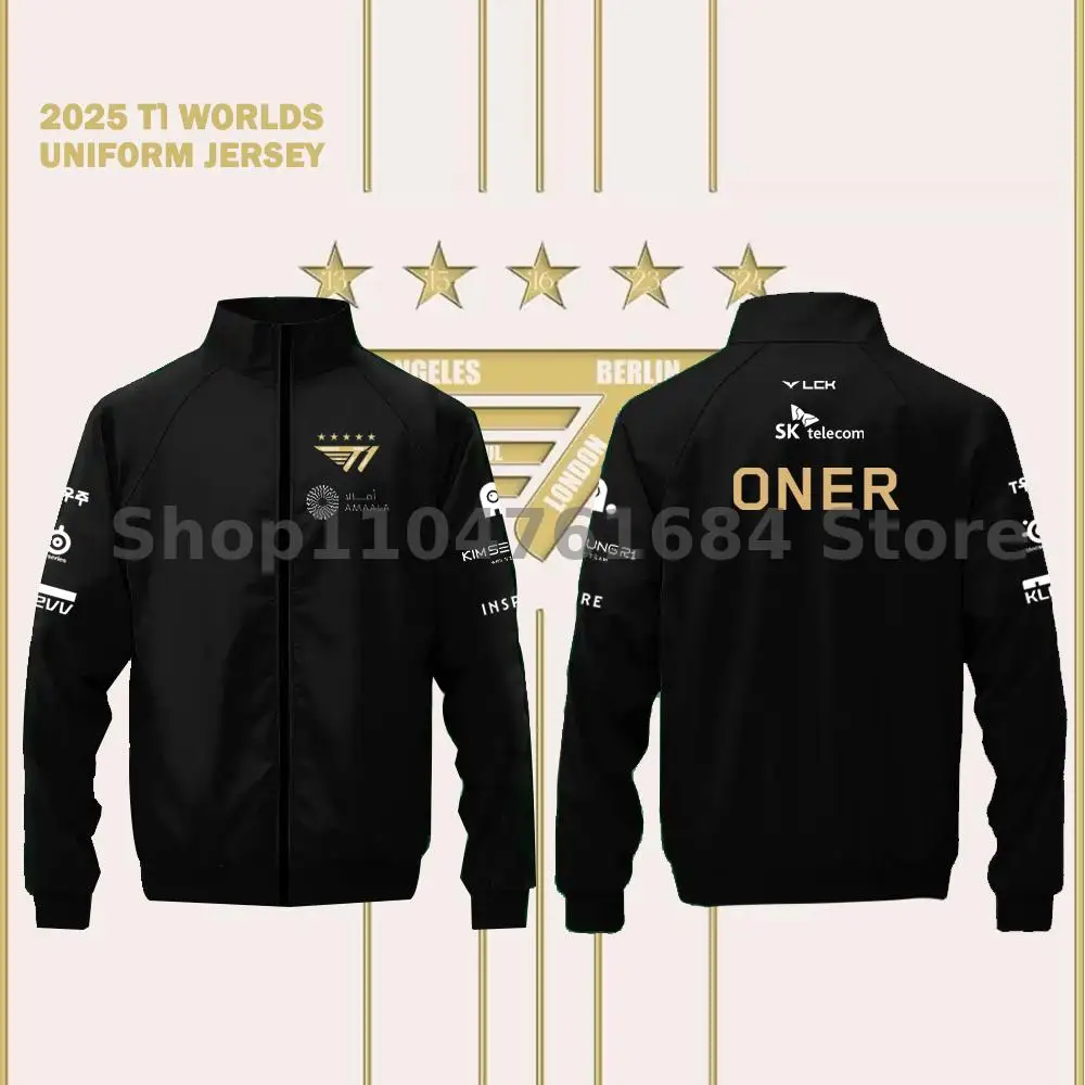 Lol Esports Club Champion Team Jacket Faker Fan Support 2025 World Championship Limited Edition