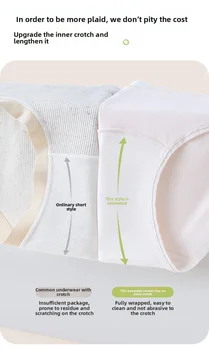 سراويل داخلية للسيدات للأطفال سراويل داخلية للأطفال من القطن للفتيات سراويل داخلية للفتيات سراويل داخلية قطنية نسائية 3