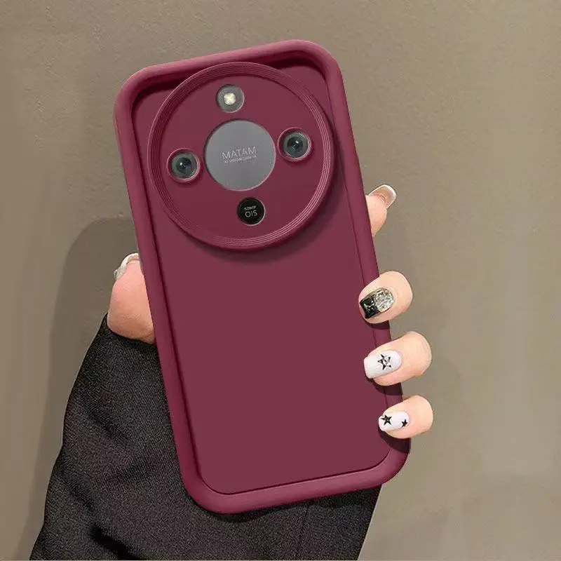 Candy Color Shockproof Soft Silicone Phone Case