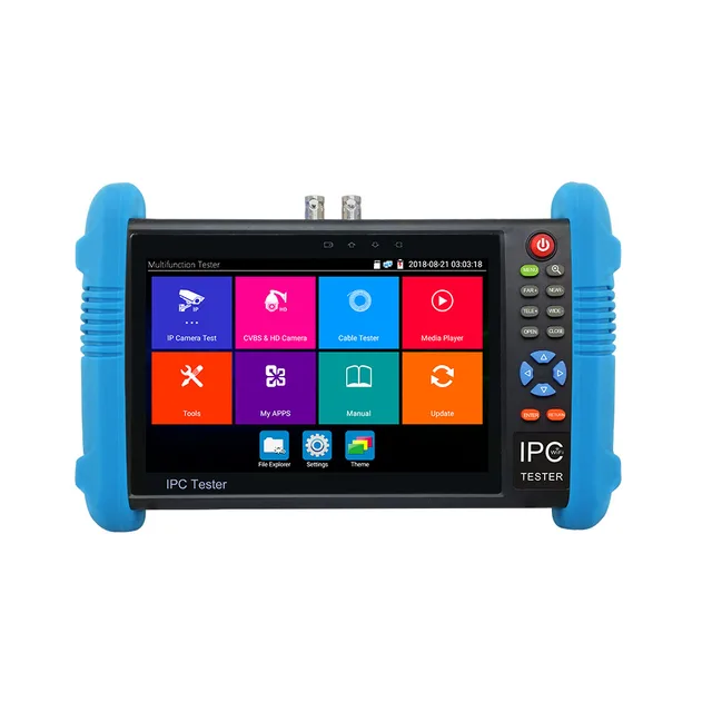 Testeur de caméra analogique 8K IP/CVBS AHD CVI TVI, écran de 7 pouces, tout-en-un, multifonction, SDI HDMI VGA TDR 4K 8MP, testeur de vidéosurveillance 1