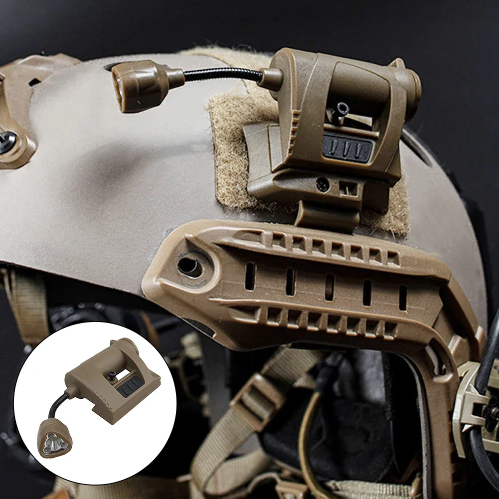 1Pc Tactical Helmet Light 3 Modes Green Red IR Laser Helmet Lamp for Fast Mich Helmet for Outdoor Sports Hunting Fishing