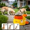Cartoon Little Yellow Duck Shape Interactive Dog Toys Anti-Slip Design Pets Intelligence Exercise Feeder Food Dispenser Supplies 3