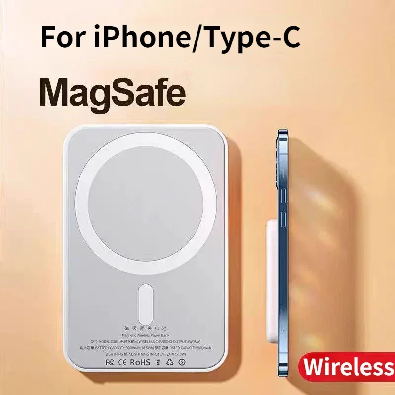 Magnetic Wireless Power Bank 22.5w Fast Charger For Mobile Phones_voghion.com