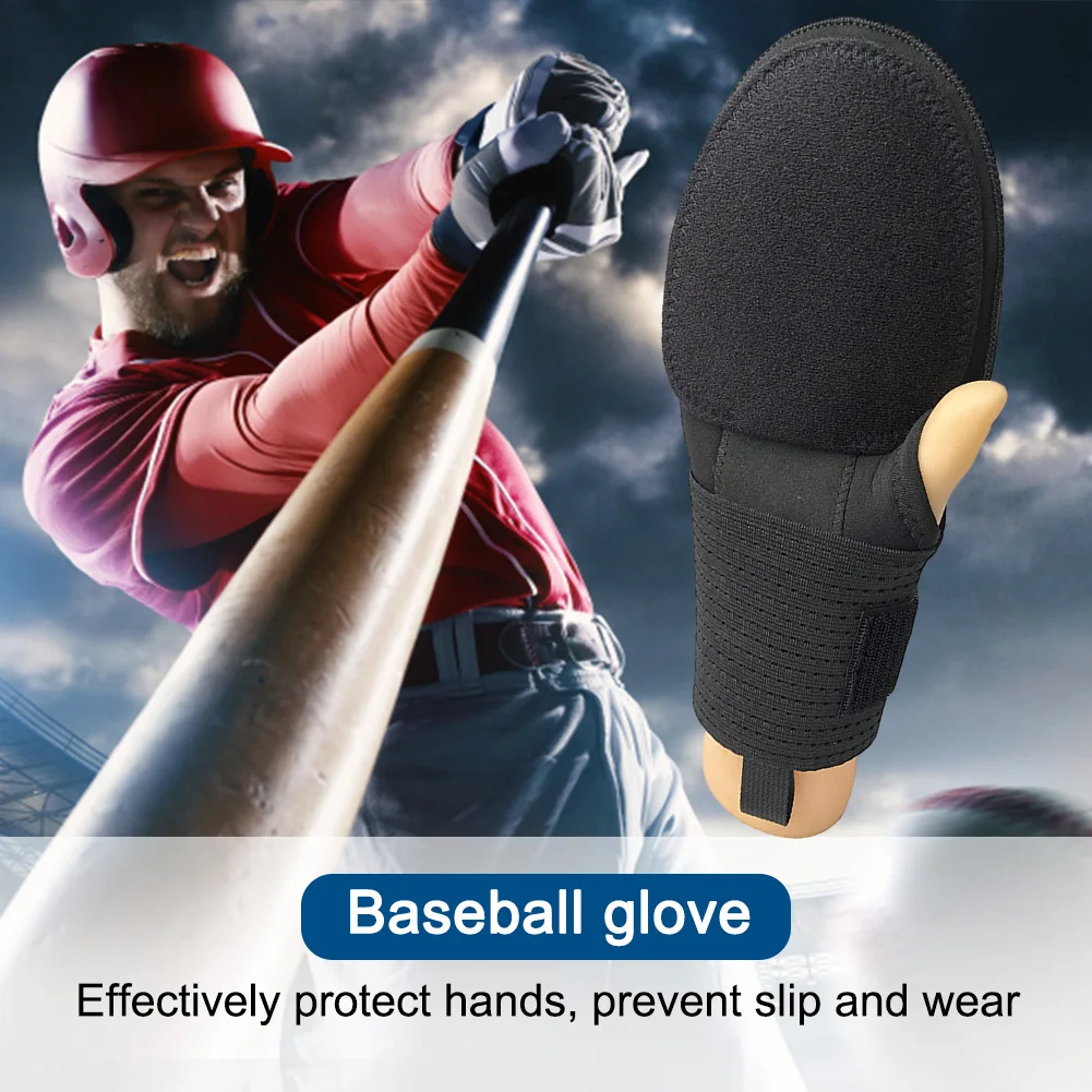 1-8Pcs Softball Gloves Breathable Baseball Sliding Gloves Training Wrist Support Hand Protection Right & Left for Outdoor