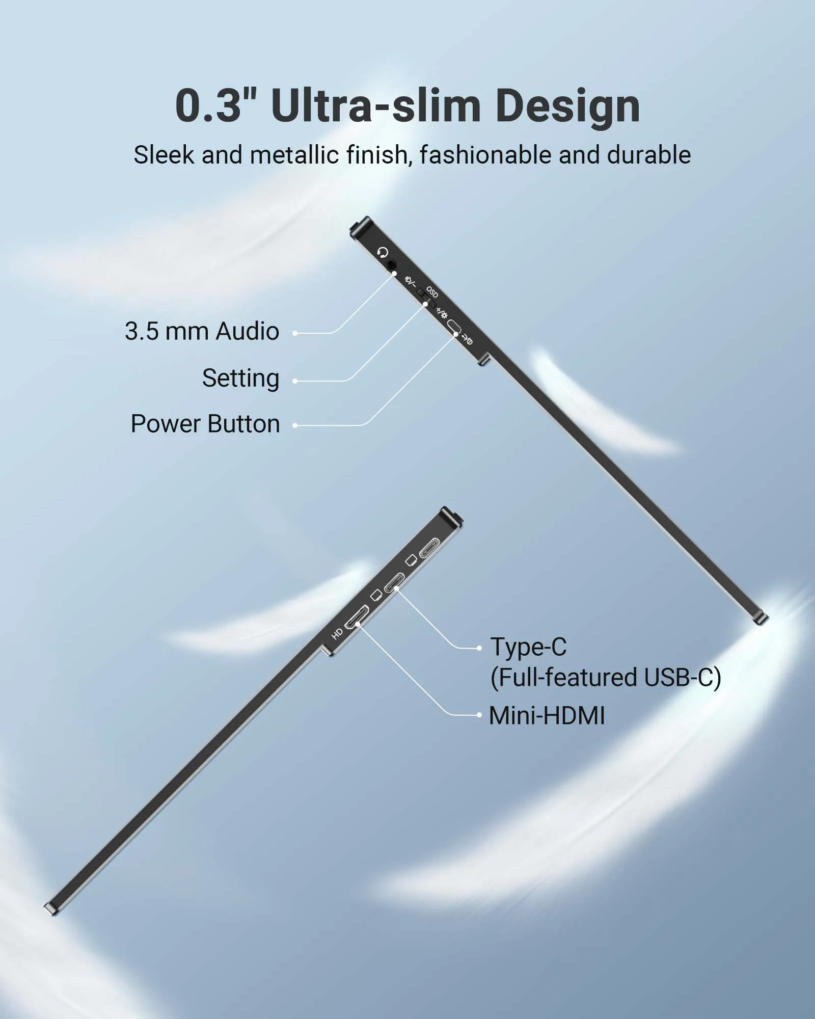 ARZOPA-15.6 ġ 1080p ޴  ʹ IPS ȭ USB C HDMI ȣȯ ޴  , ġ ps4 ps5  pc