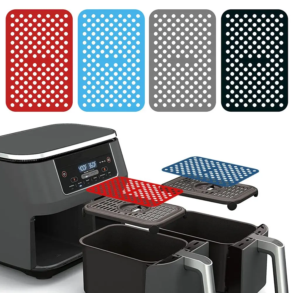 Reusable Silicone Air Fryer Liners - Non-Stick Kitchen Bakeware Accessories